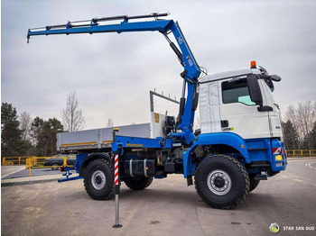 Camião grua, Camião de caixa aberta/ Plataforma MAN  TGS 18.440 4x4 HIAB 166 E-4 CRANE KRAN MAN  TGS 18.440 4x4 HIAB 166 E-4 CRANE KRAN: foto 2