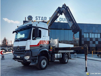 Camião grua Mercedes-Benz  AROCS 1851 PALFINGER PK 20002 Crane Kran: foto 4
