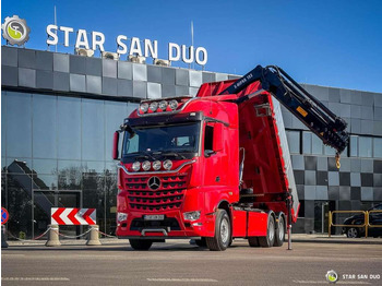 Camião grua novo Mercedes-Benz  AROCS 3358L 6x4 HIAB 192X-HIPRO E-6 Crane Kippe: foto 3