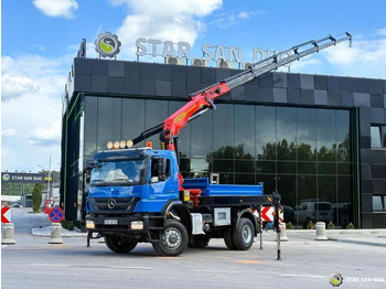 Camião basculante Mercedes-Benz  AXOR 1833 4x4 Palfinger PK 22002 EH Crane Winch: foto 4