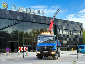 Camião basculante Mercedes-Benz  AXOR 1833 4x4 Palfinger PK 22002 EH Crane Winch: foto 3