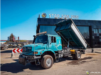 Camião chassi Mercedes-Benz Zetros 1833 4x4 Kipper Camper Chassis: foto 2