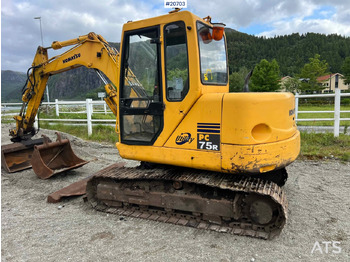Escavadeira Komatsu PC75: foto 4
