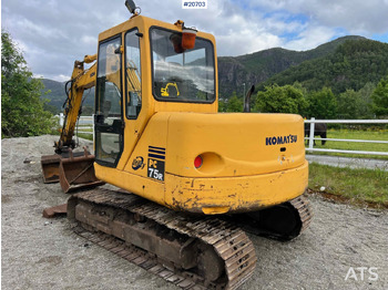 Escavadeira Komatsu PC75: foto 2
