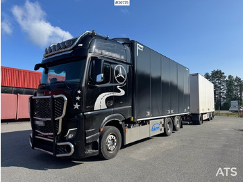 Camião furgão MERCEDES-BENZ Actros