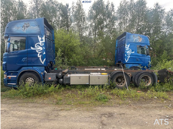 Camião transportador de contêineres/ Caixa móvel Scania R500: foto 4 Camião transportador de contêineres/ Caixa móvel Scania R500: foto 4