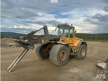 Pá carregadora de rodas Volvo L120E hjullaster m/ vekt, skuffe og overhalt motor: foto 3 Pá carregadora de rodas Volvo L120E hjullaster m/ vekt, skuffe og overhalt motor: foto 3