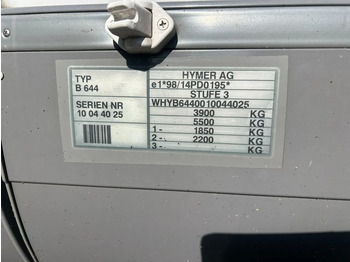 Autocaravana integral Fiat B644 6 personen HYMER de mooiste van Nederland: foto 3 Autocaravana integral Fiat B644 6 personen HYMER de mooiste van Nederland: foto 3