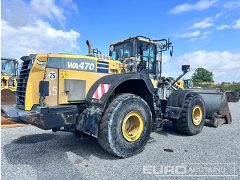 Pá carregadora de rodas KOMATSU WA470-8