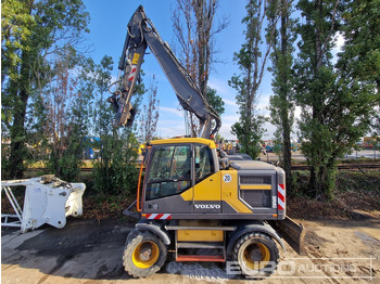 Escavadeira de rodas VOLVO EW160E