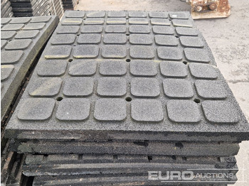Equipamento de construção 3 Pallets of Rubber Floor Tiles, 60mm x 800mm x 600mm (144 of): foto 5