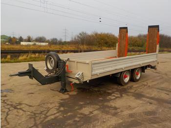 Reboque baixa Twin Axle Trailer, Loading Ramps (German Reg. Docs. Available): foto 1