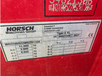 Cultivador Horsch Tiger 8 XL: foto 2 Cultivador Horsch Tiger 8 XL: foto 2