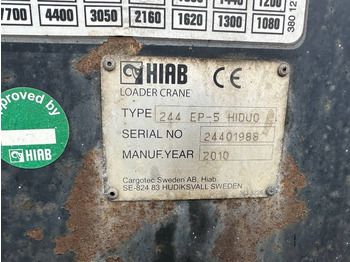 Grua para camião por Camião Hiab XS 244 EP-5 HiDuo: foto 4
