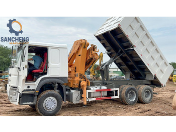 Leasing de SINOTRUK Howo 371 6x4 crane truck SINOTRUK Howo 371 6x4 crane truck: foto 4