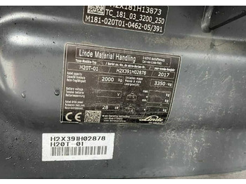 Empilhadeira a gás Linde H20T-01: foto 4
