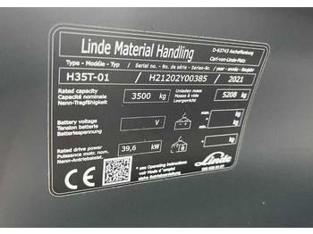 Empilhadeira a gás Linde H35T-01: foto 4