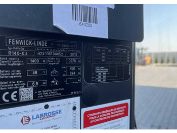 Empilhador retráctil Linde R14X: foto 4