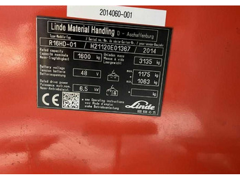 Empilhador retráctil Linde R16HD-01: foto 4