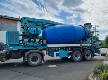 Autobomba de betão De Buf Beton-Mischer 9m³/Sermac 24m Betonpumpe: foto 4
