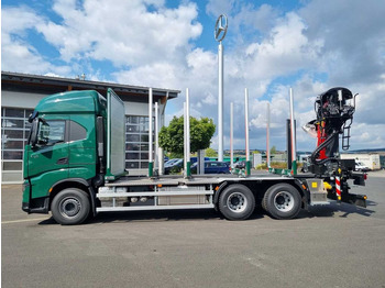 Camião de transporte de madeira, Camião grua novo Iveco X-WAY AS300X57ZP ON+ 6x4 Palfinger Epsilon M12 Z: foto 4