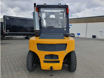 Empilhadeira a diesel Jungheinrich DFG 680 / 4.500mm / 2.413h / Zinkenverstellgerät: foto 5