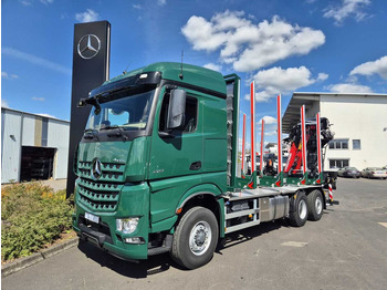 Camião de transporte de madeira MERCEDES-BENZ Arocs