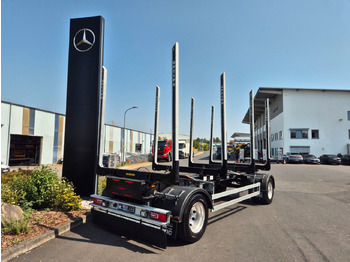 Reboque transporte de madeira PAVIC
