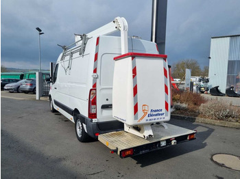 Caminhão com plataforma aérea, Veículo comercial Renault Master 2.3 dCi / France Elevateur 121FT, 12m: foto 4