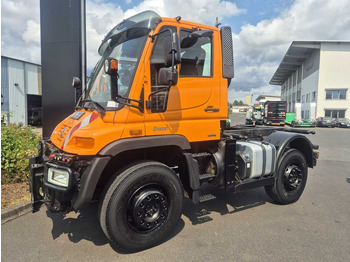 Camião chassi Unimog U 400 4x4 Fahrgestell Vario Pilot Zapfwelle LOF: foto 4