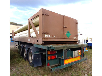 Semirreboque tanque FRUEHAUF Gas, compressed helium, hydrogen, Wasserstoff, 196 bar: foto 4