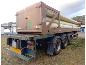 Semirreboque tanque FRUEHAUF Gas, compressed helium, hydrogen, Wasserstoff, 196 bar: foto 3