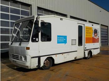 Food truck 2004 DAF 4x2 Mobile Library Box Lorry, Reverse Camera: foto 1