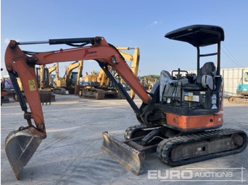 Mini escavadeira HITACHI ZX30
