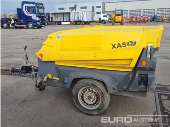 Compressor de ar 2016 Atlas Copco XAS67KD: foto 2