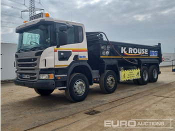 Camião basculante SCANIA P 410