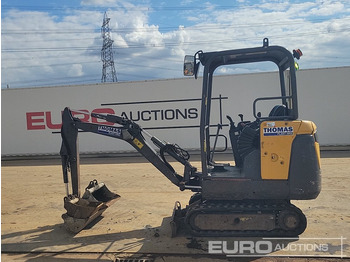 Mini escavadeira 2017 Volvo EC15D: foto 2