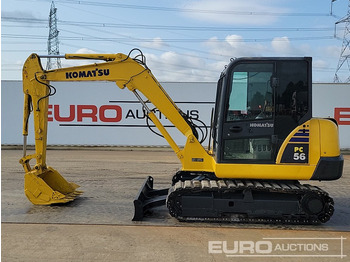 Mini escavadeira 2018 Komatsu PC56-7: foto 2