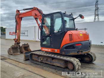 Mini escavadeira 2018 Kubota KX080-4A: foto 3