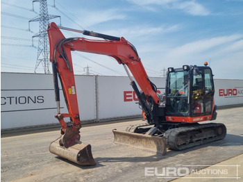 Mini escavadeira KUBOTA KX080