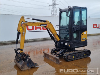 Mini escavadeira SANY