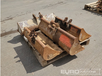 Balde 40", 36", 30", 30" Ditching Bucket 25-30mm Pin to suit Mini Excavator: foto 5