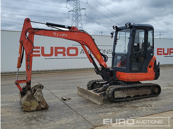 Mini escavadeira KUBOTA