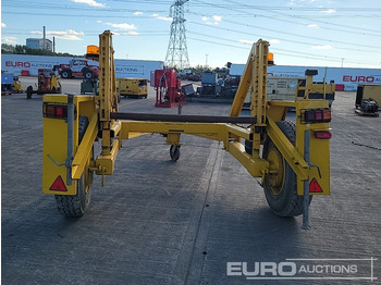Reboque porta máquinas Single Axle Cable Reel Trailer: foto 4
