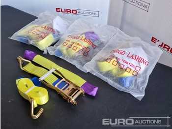 Equipamento de construção Unused Boss 4M x 50mm 5 Ton Ratchet Straps with Sling (4 of): foto 3