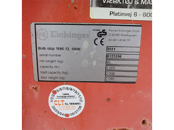 Betoneira Eichinger 1000 liter: foto 5