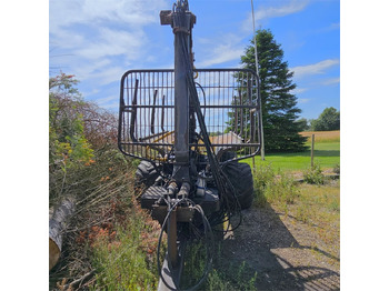 Reboque florestal Silvatec Udkørselsvogn med kran: foto 3 Reboque florestal Silvatec Udkørselsvogn med kran: foto 3