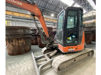 Mini escavadeira HITACHI ZX55