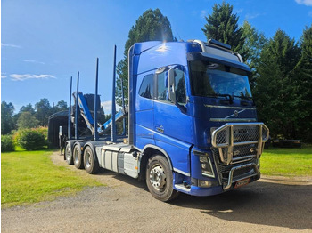 Camião de transporte de madeira VOLVO FH16 750