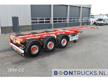 Semi-reboque transportador de contêineres/ Caixa móvel D-TEC